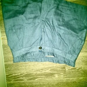 Denied shorts with pockets